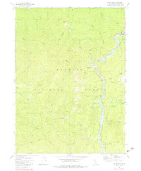 Dillon Mtn 1983 topographic map thumbnail