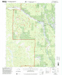 Dinsmore 1997 topographic map thumbnail