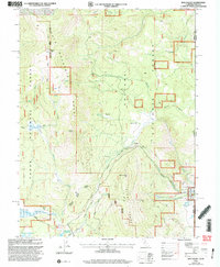 Dog Valley 2000 topographic map thumbnail