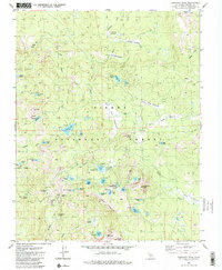 Dogtooth Peak 1982 topographic map thumbnail