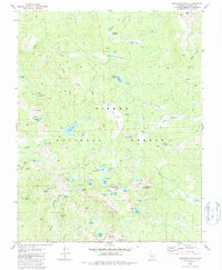 Dogtooth Peak 1982 topographic map thumbnail