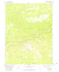 Dogwood Peak 1979 topographic map thumbnail