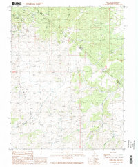 Dome Hill 1989 topographic map thumbnail