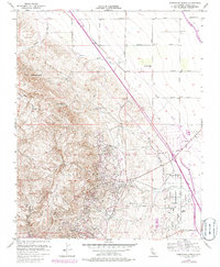 Domengine Ranch 1956 topographic map thumbnail