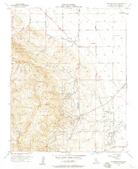 Domengine Ranch 1956 topographic map preview