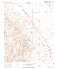 Domengine Ranch 1956 topographic map preview