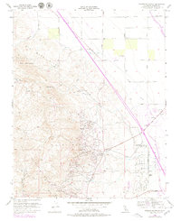 Domengine Ranch 1956 topographic map preview