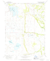 Dorris Reservoir 1963 topographic map thumbnail