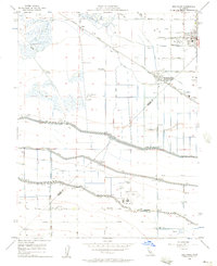 Dos Palos 1956 topographic map thumbnail