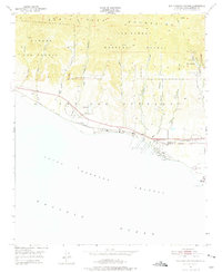 Dos Pueblos Canyon 1951 topographic map thumbnail