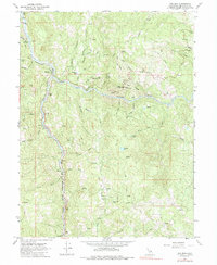 Dos Rios 1967 topographic map thumbnail