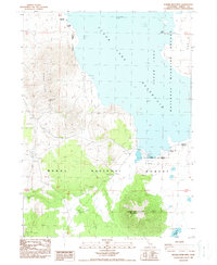 Double Head Mtn 1988 topographic map thumbnail