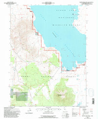 Double Head Mtn 1993 topographic map thumbnail