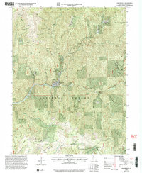 Downieville 2000 topographic map thumbnail