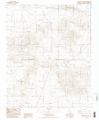 Drinkwater Lake 1986 topographic map thumbnail