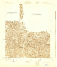 Dry Canyon 1929 topographic map thumbnail