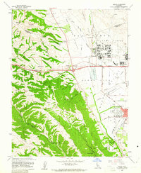 Dublin 1961 topographic map thumbnail