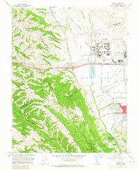 Dublin 1961 topographic map thumbnail