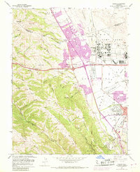 Dublin 1961 topographic map thumbnail