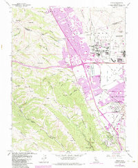 Dublin 1961 topographic map thumbnail