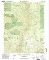 Duckwall Mountain 2001 topographic map thumbnail