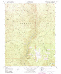 Duckwall Mtn 1948 topographic map thumbnail