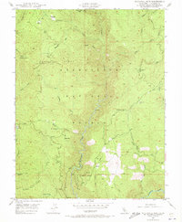 Duckwall Mtn 1948 topographic map thumbnail