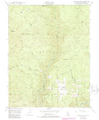 Duckwall Mtn 1948 topographic map thumbnail