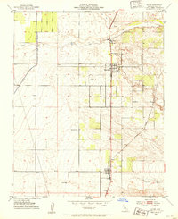 Ducor 1952 topographic map thumbnail
