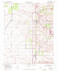 Ducor 1952 topographic map thumbnail