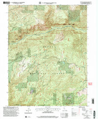 Duncan Peak 2000 topographic map thumbnail