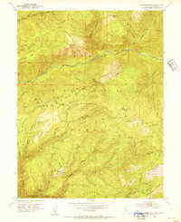 Duncan Peak 1952 topographic map thumbnail