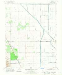 Dunnigan 1953 topographic map thumbnail