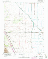 Dunnigan 1953 topographic map thumbnail