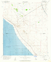Durmid 1956 topographic map preview