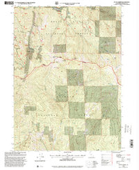 Dutch Creek 1998 topographic map thumbnail