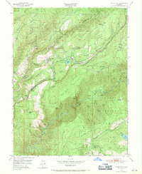 Dutch Flat 1950 topographic map thumbnail
