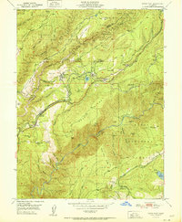 Dutch Flat 1951 topographic map thumbnail