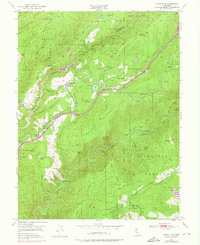 Dutch Flat 1950 topographic map thumbnail