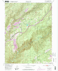 Dutch Flat 1950 topographic map thumbnail