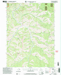 Duzel Rock 2001 topographic map thumbnail