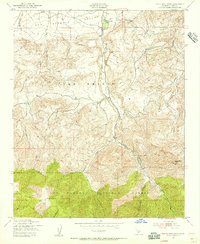 Eagle Rest Peak 1942 topographic map thumbnail