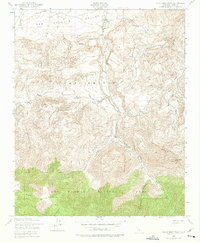 Eagle Rest Peak 1942 topographic map thumbnail