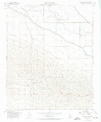 East Elk Hills 1954 topographic map thumbnail