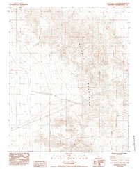 East of Broadwell Lake 1985 topographic map thumbnail