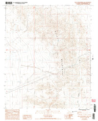 East of Broadwell Lake 1985 topographic map thumbnail
