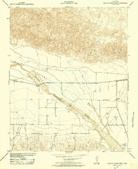 East of Cuyama Ranch 1942 topographic map preview
