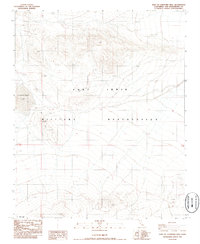 East of Langford Well 1986 topographic map thumbnail