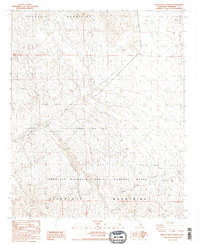 East of Red Canyon 1987 topographic map thumbnail