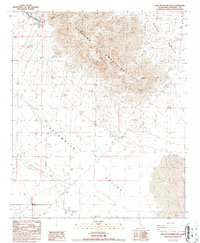 East of Victory Pass 1987 topographic map thumbnail